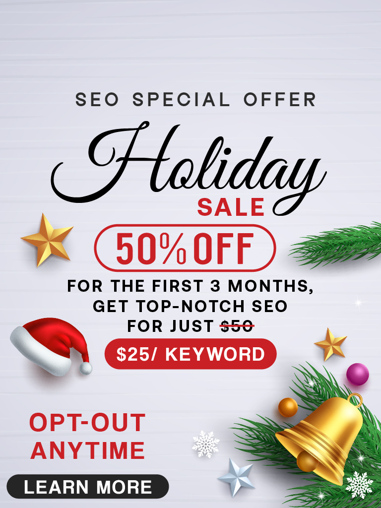 Lift Off SEO, Holiday Sale